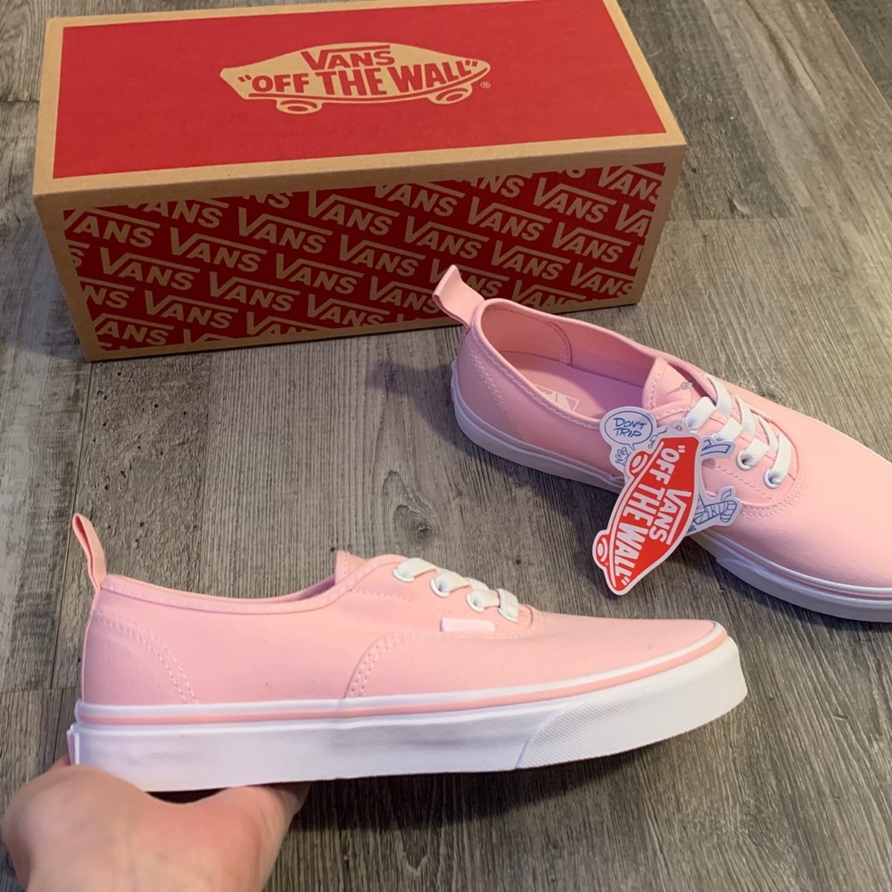 Vans authentic chalk pink and white shoes sneakers - Picture 2 of 8